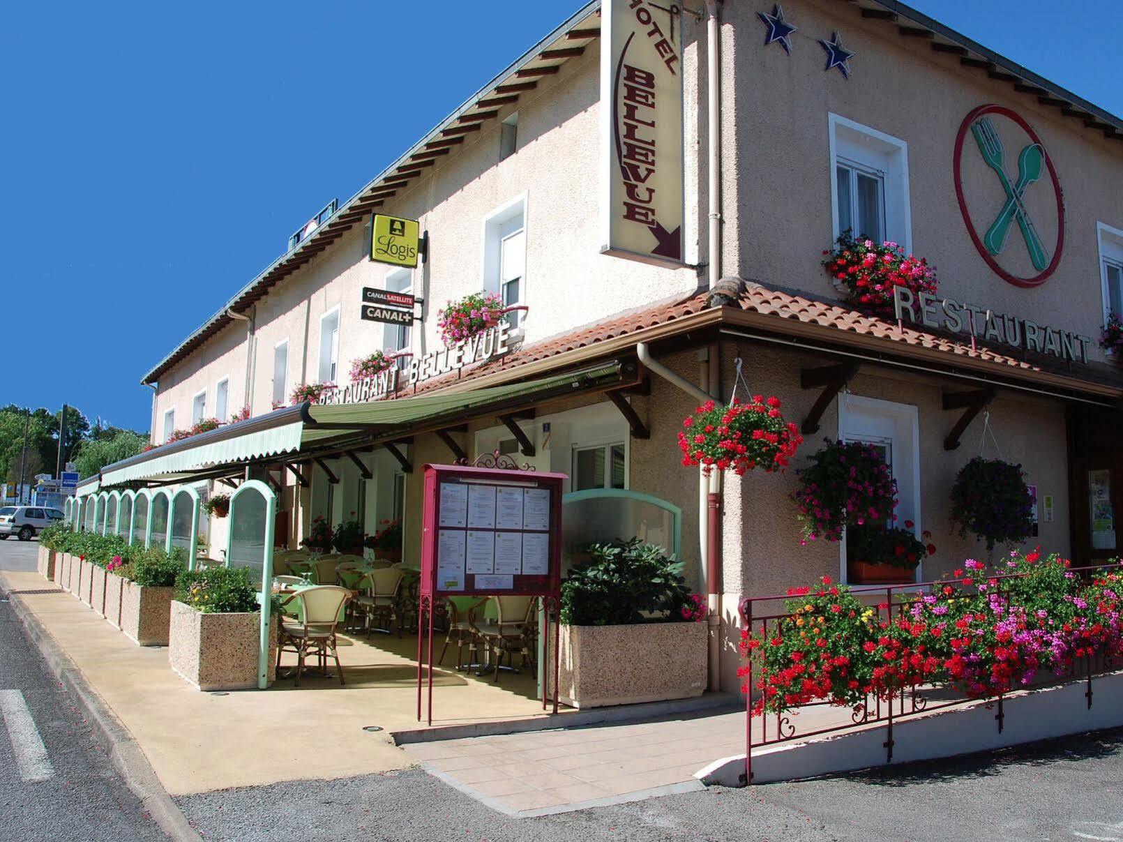 Logis Hotel Bellevue Bessines-sur-Gartempe Exterior foto